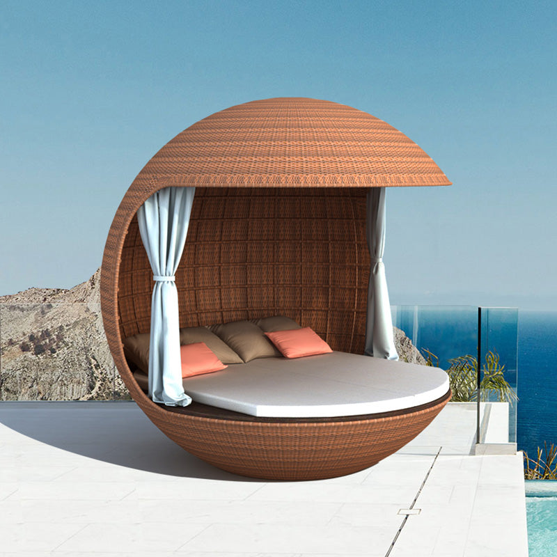 An application scenario or product detail of outdoor round daybed - Image 15