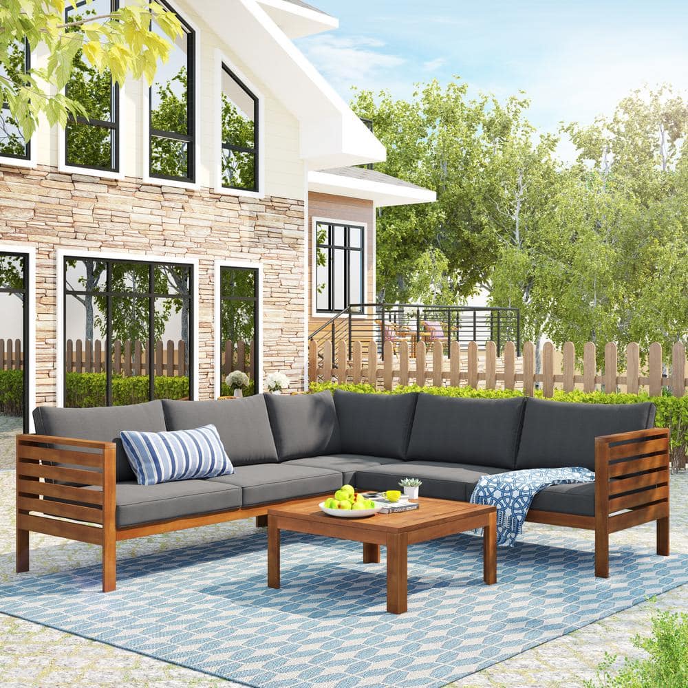 An application scenario or product detail of outdoor sectional sofa - Image 7