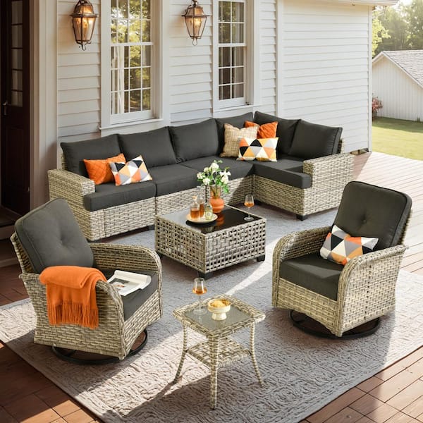 An application scenario or product detail of outdoor sofa and chair set - Image 4