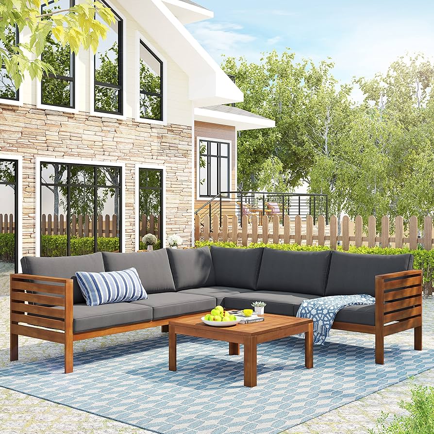 An application scenario or product detail of outdoor sofa and chair set - Image 18