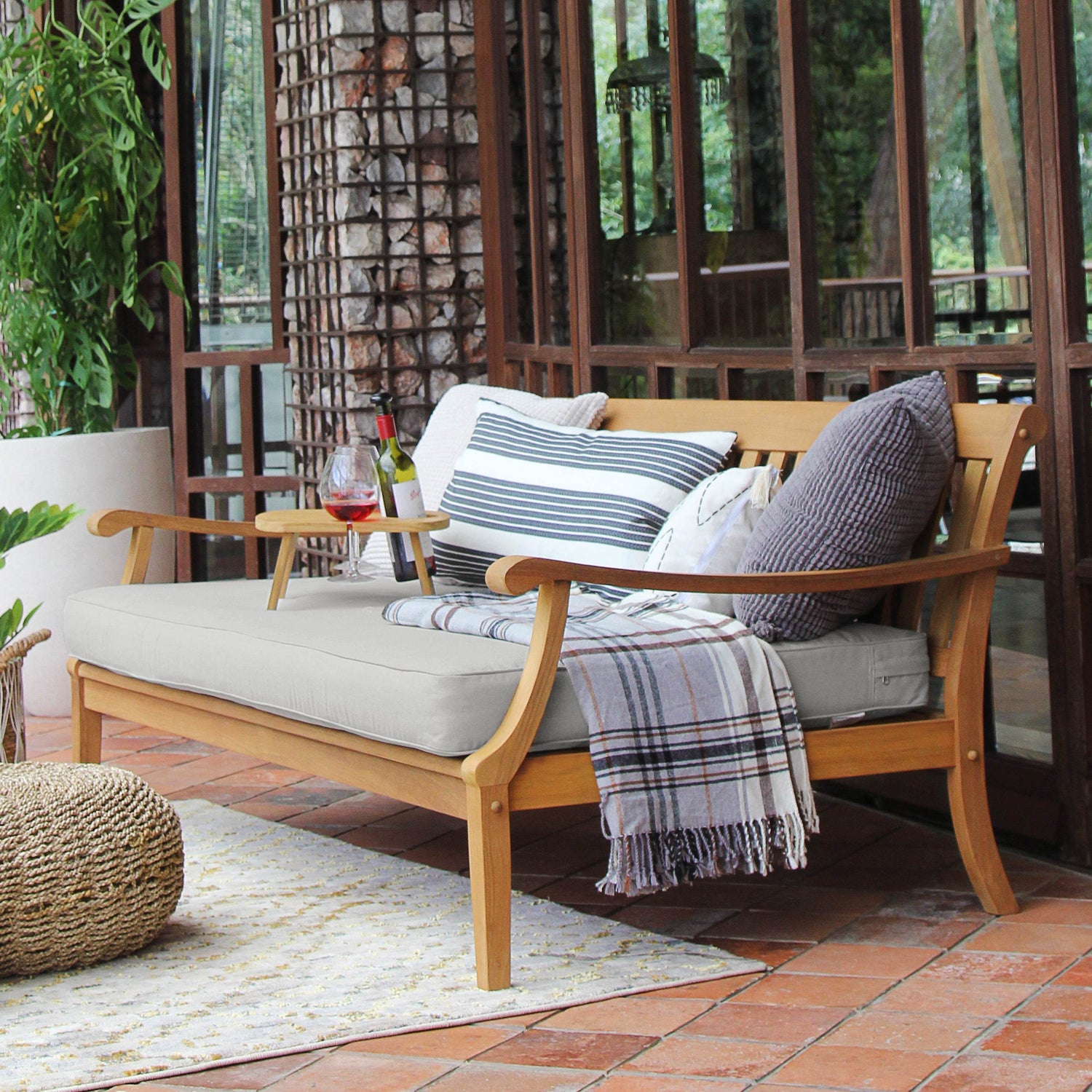 An application scenario or product detail of outdoor sofa daybed - Image 8