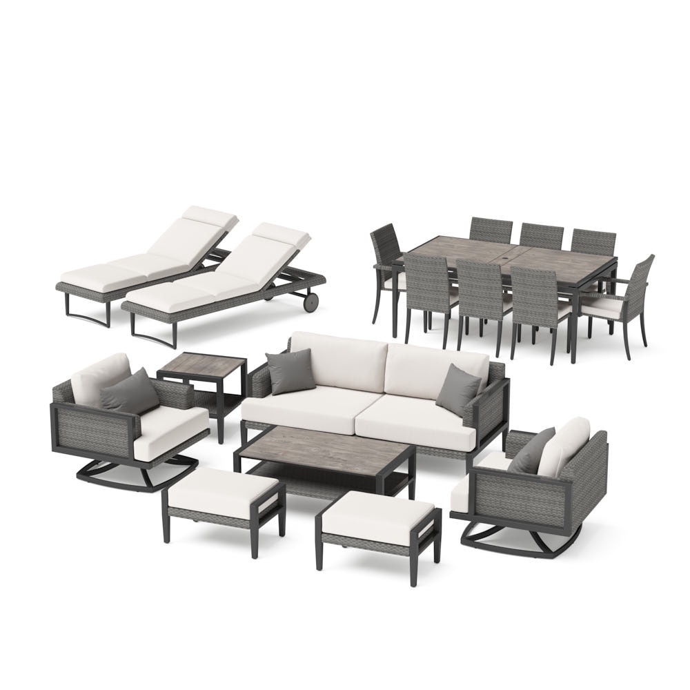 An application scenario or product detail of outdoor sofa dining set - Image 16