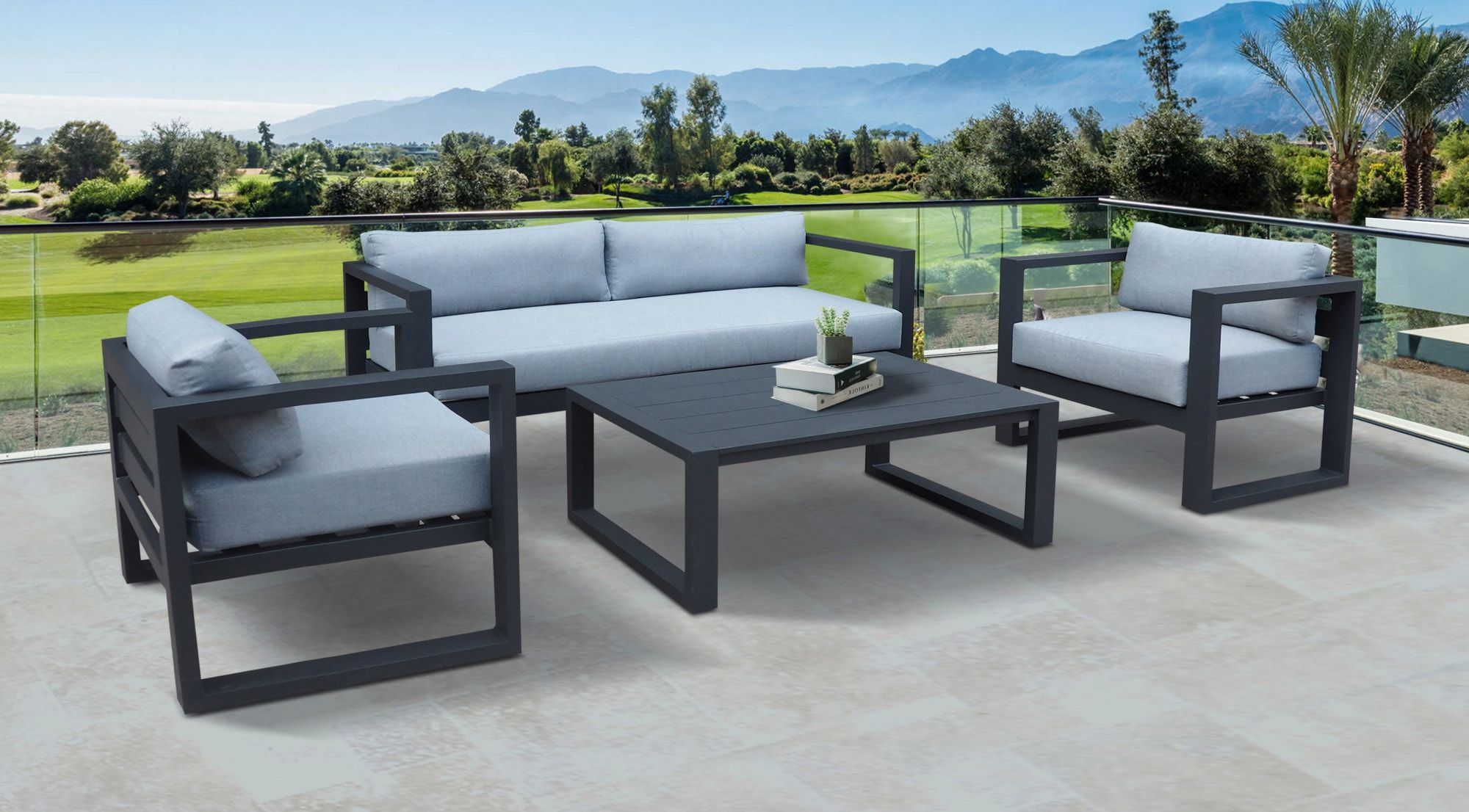 An application scenario or product detail of outdoor sofa set - Image 5