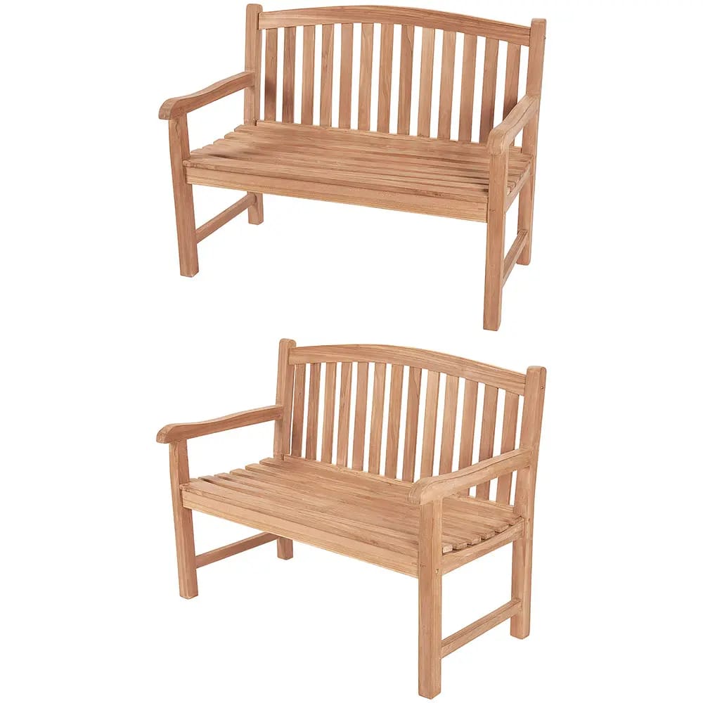 An application scenario or product detail of outdoor teak bench - Image 17