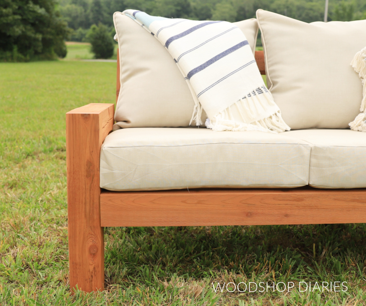 An application scenario or product detail of outdoor wood sofa - Image 16