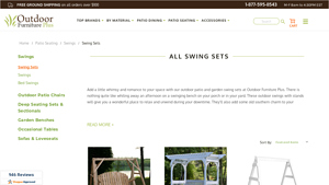 Outdoor Furniture Plus - Patio Swing Sets