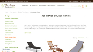 Outdoor Furniture Plus - Chaise Lounge Chairs