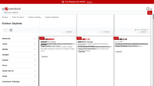 Overstock - Outdoor Daybeds