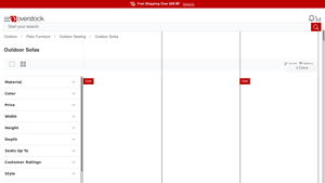 Overstock - Outdoor Sofas