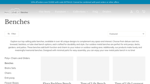 Painted Sky Designs - Outdoor Benches