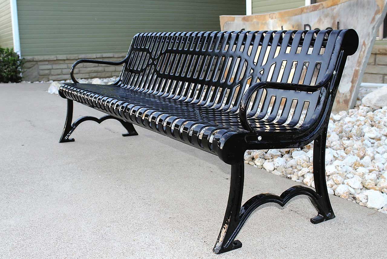 An application scenario or product detail of park bench for sale - Image 8