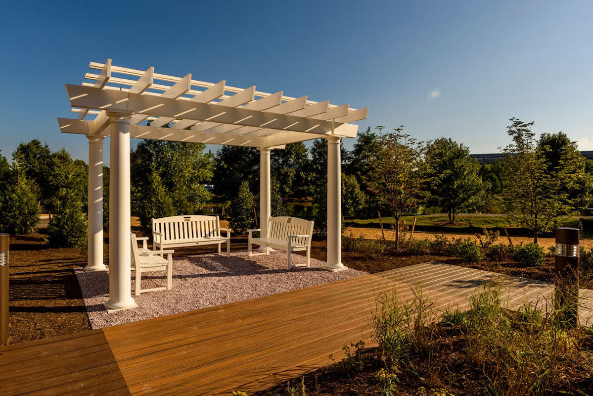 An application scenario or product detail of pergola construction - Image 12