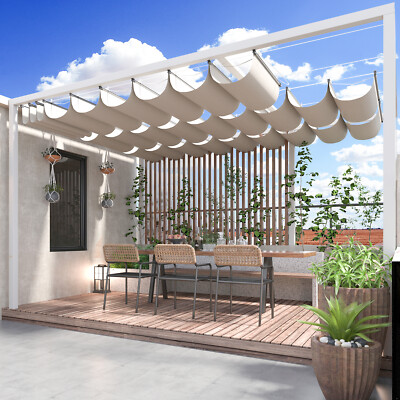 An application scenario or product detail of pergola sun shade - Image 8