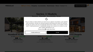 Pergolux - Standard S3 Pergola