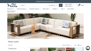 Phi Villa - Patio Sectionals & Outdoor Couches