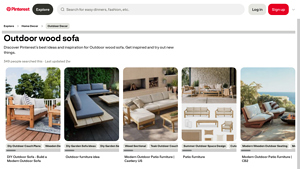 Pinterest - Outdoor Furniture Ideas