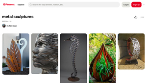 Pinterest - Metal Sculptures & Art Projects
