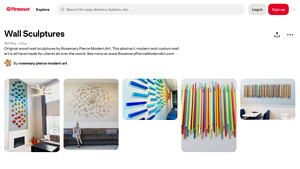 Rosemary Pierce - Original Wood Wall Sculptures