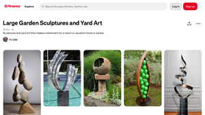 Pinterest - Large Garden Sculptures