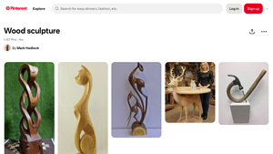 Pinterest - Wood Sculpture Art