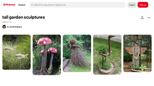 Pinterest - Garden Sculptures & Metal Art