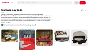 Pinterest - Outdoor Day Beds