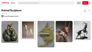 Pinterest - Animal Sculpture Ideas