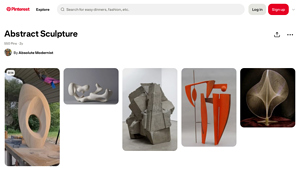 Pinterest - Abstract Sculpture Ideas