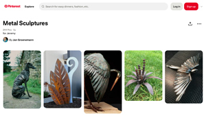 Pinterest - Metal Sculptures & Wall Art Ideas