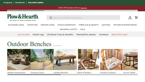 Plow & Hearth - Outdoor Benches Collection
