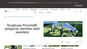 Ponomasteel - Stainless Steel Animal Sculptures
