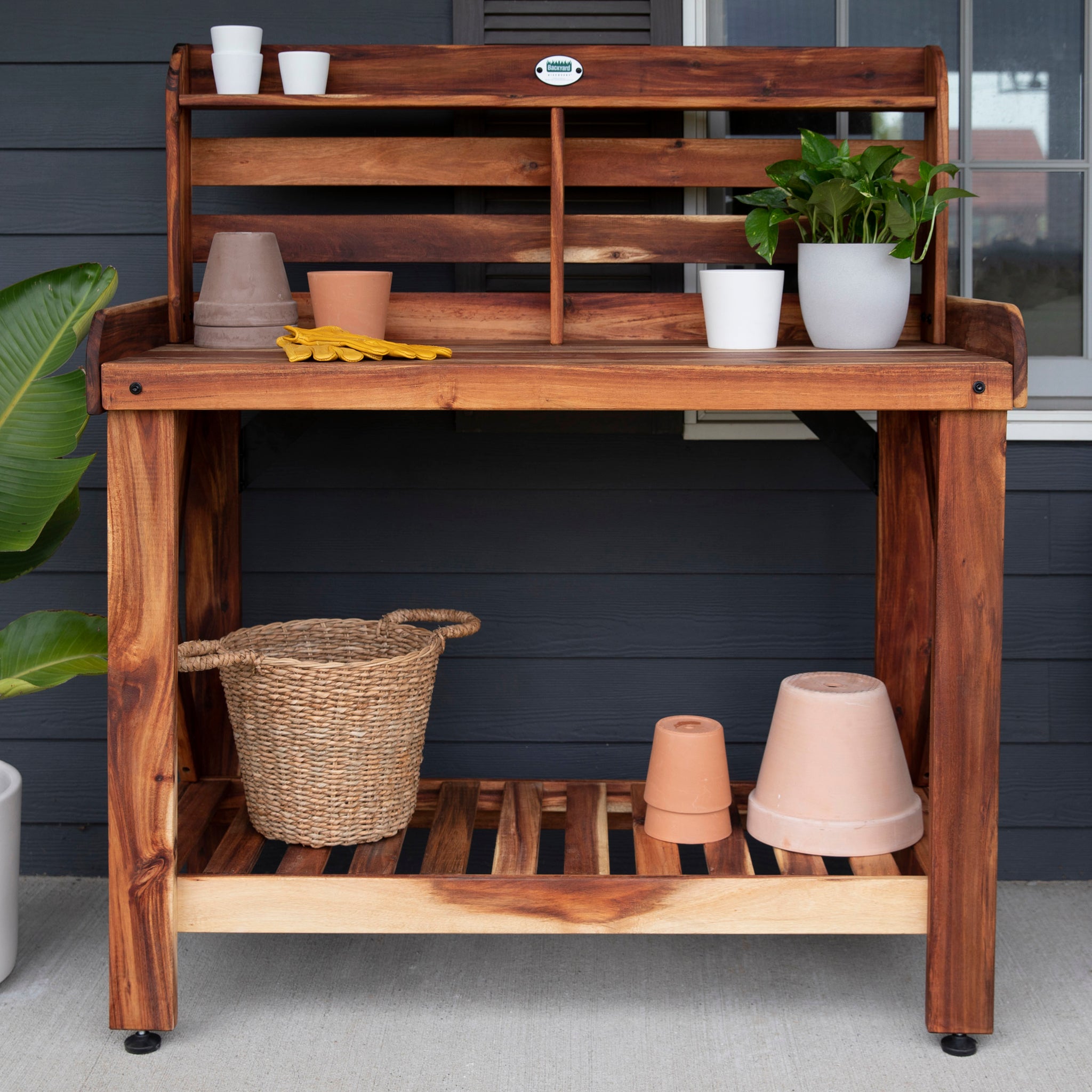 Featured image for the potting bench tables guide