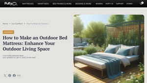 Puffy - Outdoor Mattress Materials and Fabrics