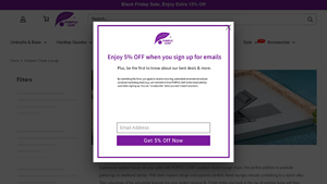 Purple Leaf - Outdoor Chaise Lounges