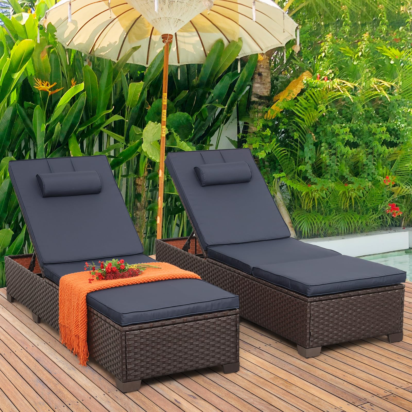 Featured image for the rattan chaise lounge outdoor guide
