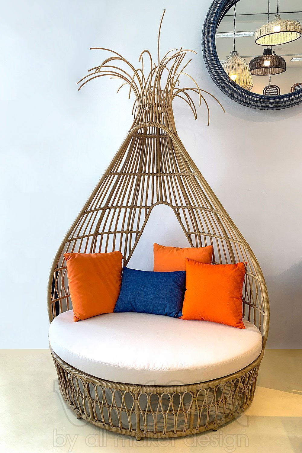 An application scenario or product detail of rattan outdoor daybed - Image 15