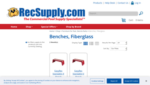 RecSupply - EasyRec Stackable Benches