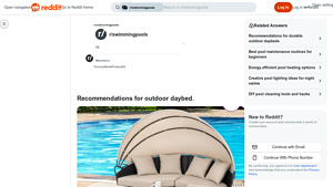 Reddit - Best Outdoor Daybeds