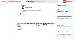 Mirador - Solar-Powered Aluminum Louvered Pergolas