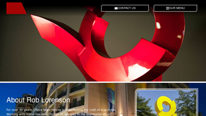 Rob Lorenson Sculpture - Abstract Metal Sculptures