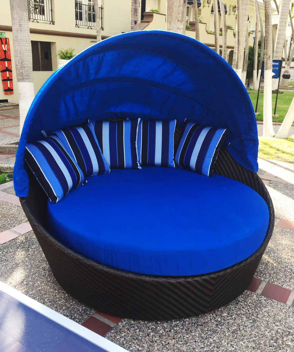 An application scenario or product detail of round daybed outdoor - Image 7