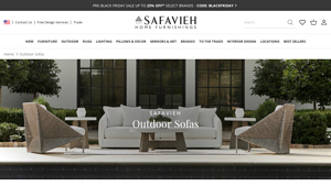 Safavieh - Outdoor Sofas