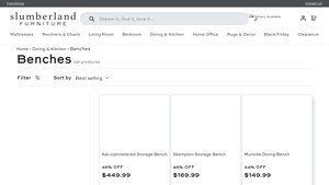 Slumberland - Benches for Every Room