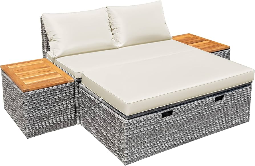 An application scenario or product detail of small outdoor daybed - Image 6