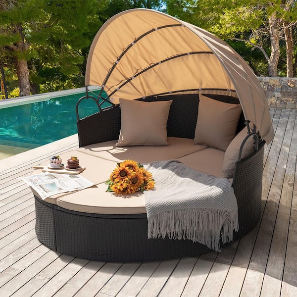 An application scenario or product detail of small outdoor daybed - Image 7