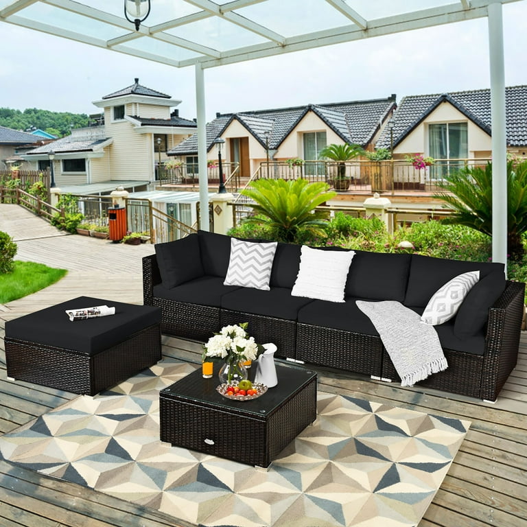An application scenario or product detail of sofa rattan outdoor - Image 1