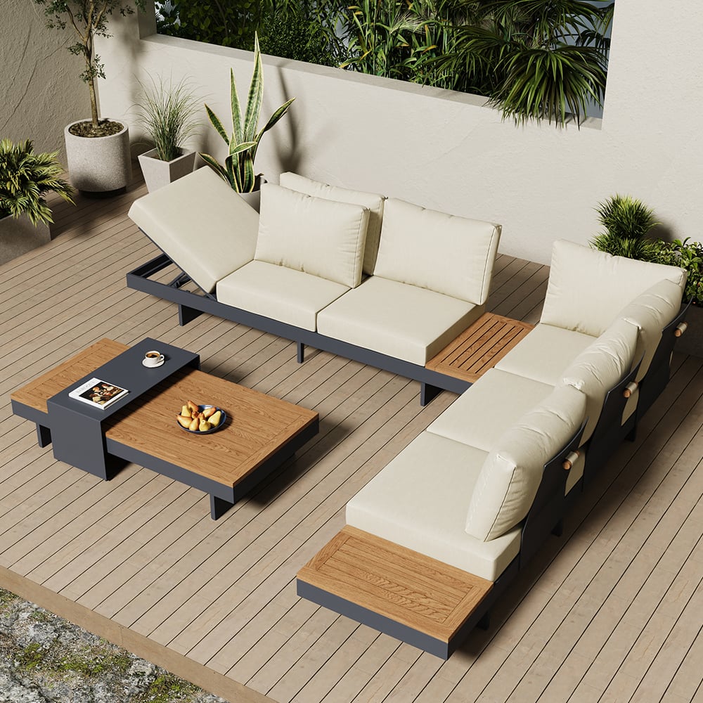 An application scenario or product detail of sofa set outdoor - Image 11