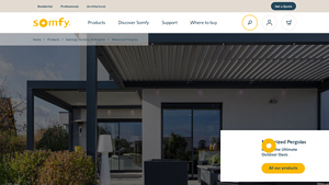 Somfy - Motorized Pergolas