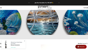 Statements 2000 - 3D Metal Wall Art