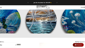 Statements 2000 - 3D Metal Wall Art